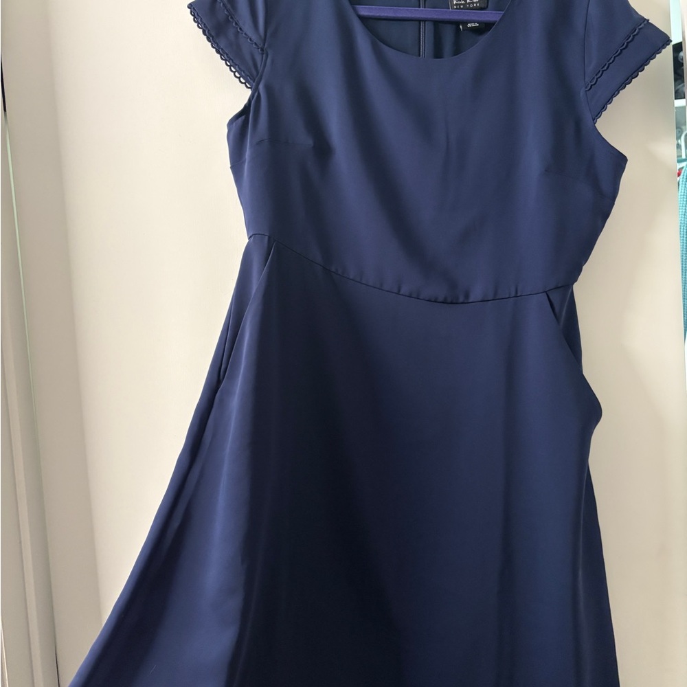 Nicole Miller Midnight Blue Midi Dress